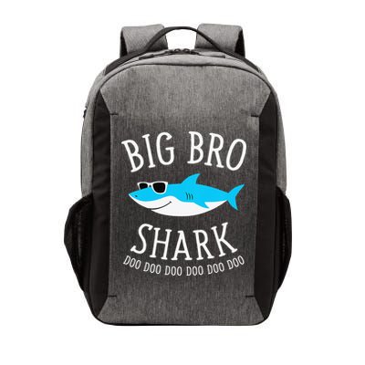  Big Bro Shark Funny Big Brother Vector Backpack