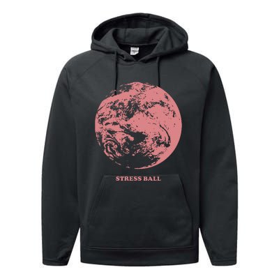 Beautiful Bastard Stress Ball Performance Fleece Hoodie