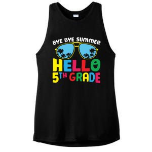 Bye Bye Summer Hello Fifth Grade Cute 5Th Grade Cool Gift Ladies PosiCharge Tri-Blend Wicking Tank