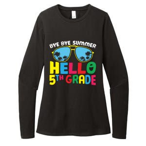 Bye Bye Summer Hello Fifth Grade Cute 5Th Grade Cool Gift Womens CVC Long Sleeve Shirt