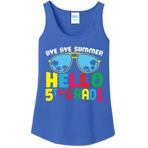 Bye Bye Summer Hello Fifth Grade Cute 5Th Grade Cool Gift Ladies Essential Tank