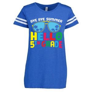 Bye Bye Summer Hello Fifth Grade Cute 5Th Grade Cool Gift Enza Ladies Jersey Football T-Shirt