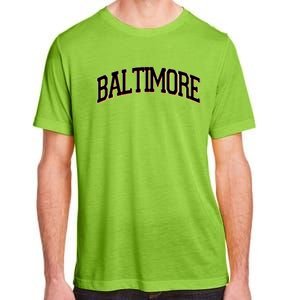 Baltimore Baseball Sport Logo Adult ChromaSoft Performance T-Shirt