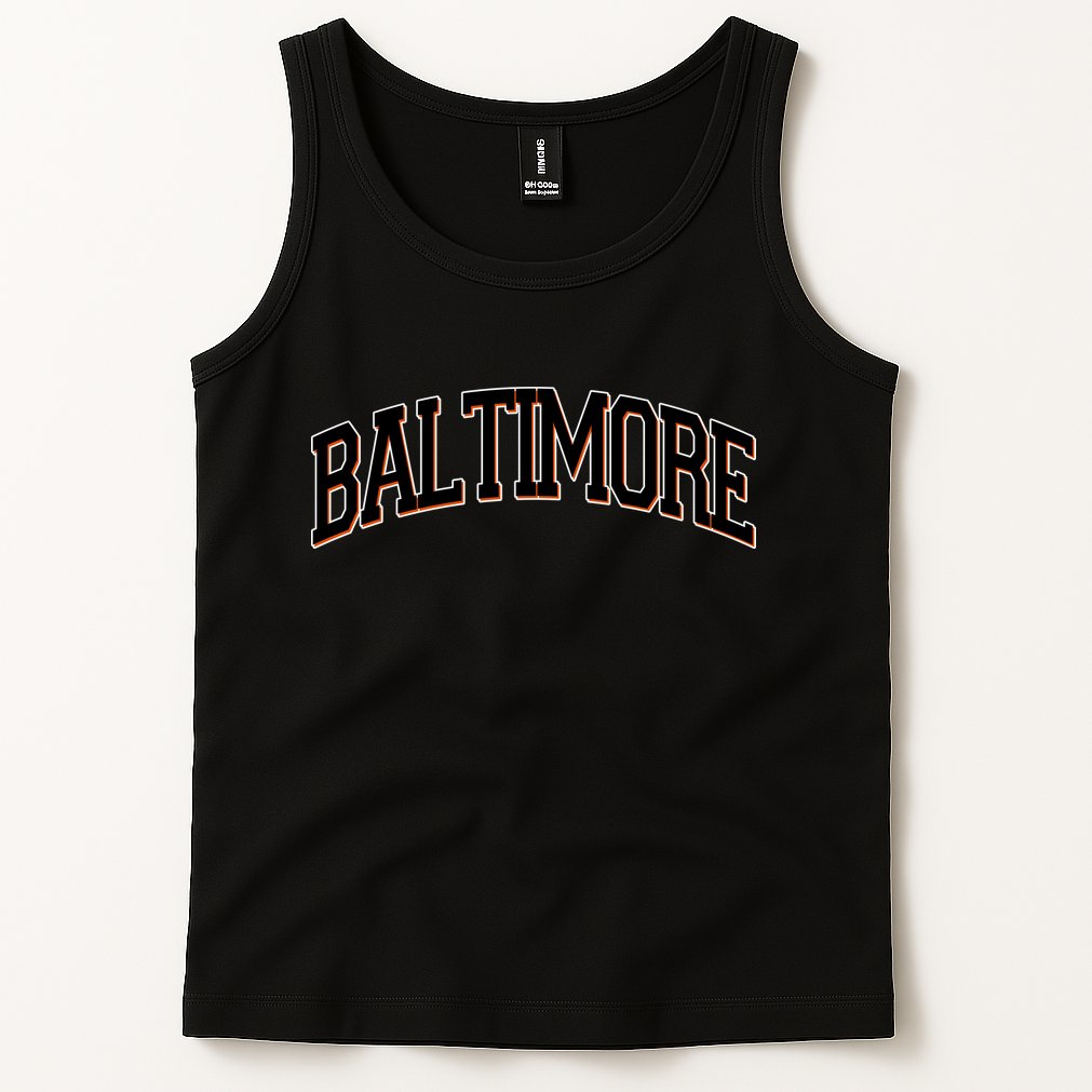 Baltimore Baseball Sport Logo Tank Top