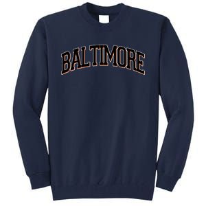 Baltimore Baseball Sport Logo Tall Sweatshirt