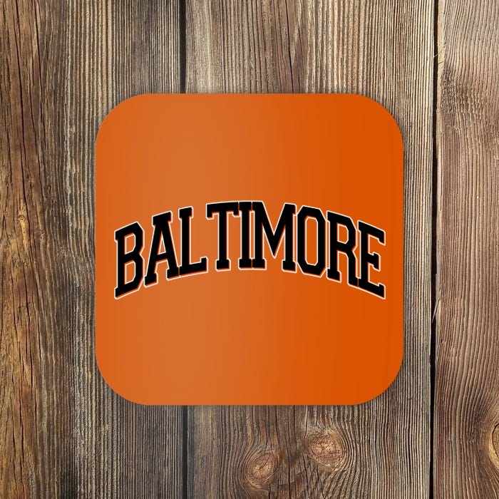 Baltimore Baseball Sport Logo Coaster