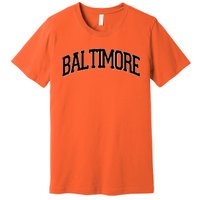 Baltimore Baseball Sport Logo Premium T-Shirt