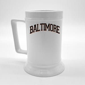 Baltimore Baseball Sport Logo Beer Stein