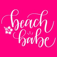 Beach Babe Summer 16 in Basic Backpack