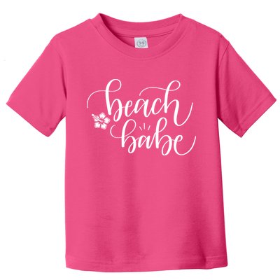 Beach Babe Summer Toddler T-Shirt