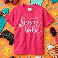 Beach Babe Summer Kids T-Shirt