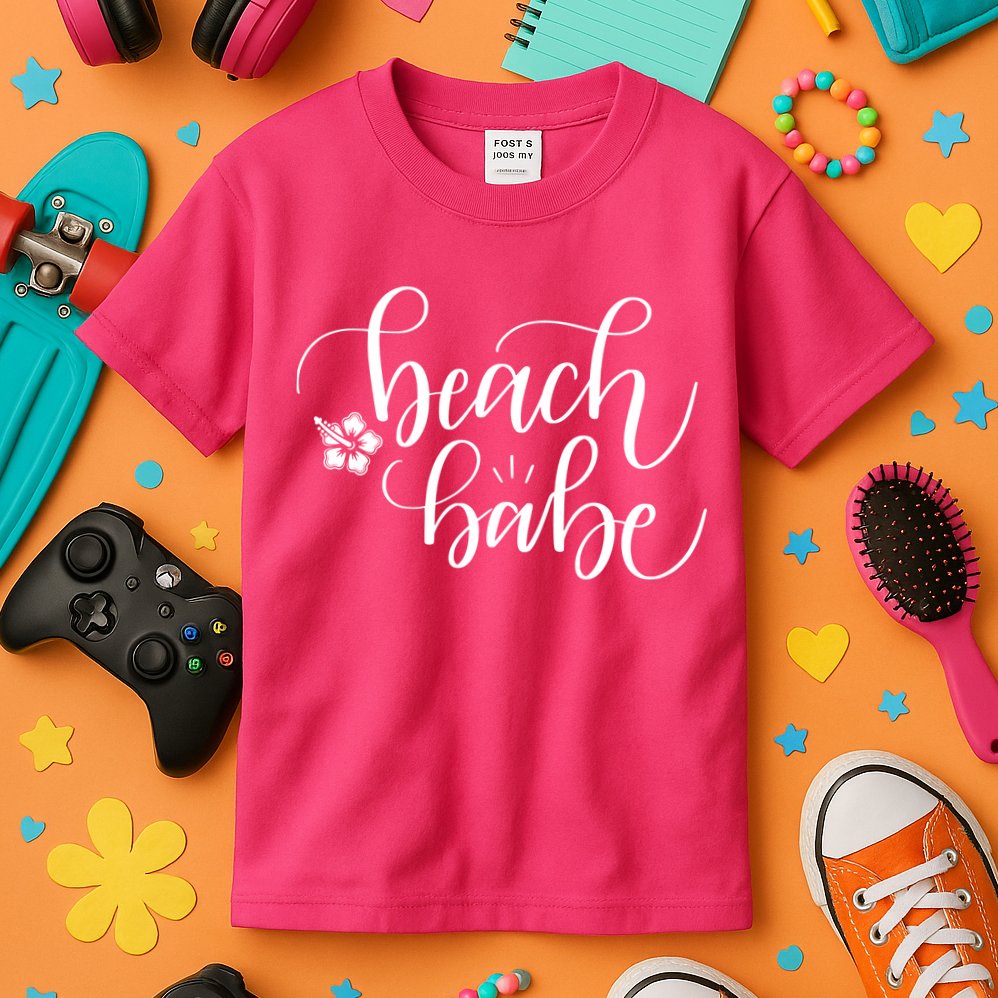 Beach Babe Summer Kids T-Shirt