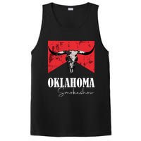 Boho Bull Skull Cow Oklahoma Smokeshow Western Country PosiCharge Competitor Tank