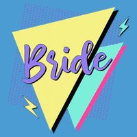 Bride & Bride Squad Retro 90’s Bachelorette Party Matching Tie Dye Hoodie
