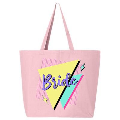 Bride & Bride Squad Retro 90’s Bachelorette Party Matching 25L Jumbo Tote