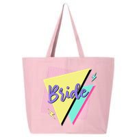 Bride & Bride Squad Retro 90’s Bachelorette Party Matching 25L Jumbo Tote