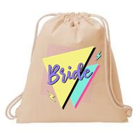 Bride & Bride Squad Retro 90’s Bachelorette Party Matching Drawstring Bag