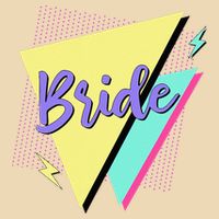 Bride & Bride Squad Retro 90’s Bachelorette Party Matching Drawstring Bag