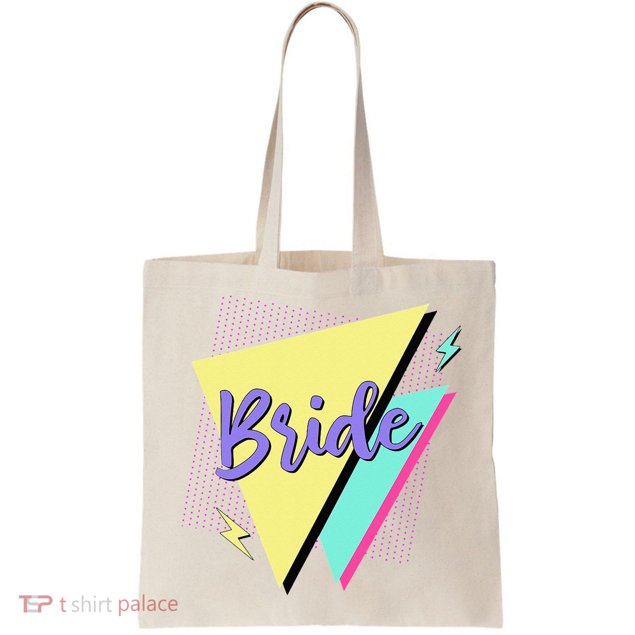 Bride & Bride Squad Retro 90’s Bachelorette Party Matching Bag