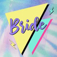 Bride & Bride Squad Retro 90’s Bachelorette Party Matching Legacy Tie Dye Trucker Hat