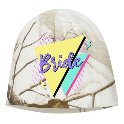 Bride & Bride Squad Retro 90’s Bachelorette Party Matching Kati - Camo Knit Beanie