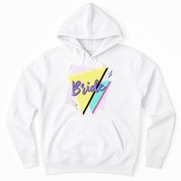 Bride & Bride Squad Retro 90’s Bachelorette Party Matching Hoodie