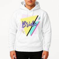 Bride & Bride Squad Retro 90’s Bachelorette Party Matching Hoodie