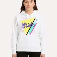 Bride & Bride Squad Retro 90’s Bachelorette Party Matching Hoodie