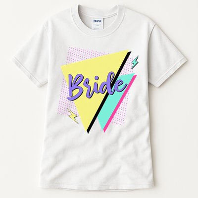 Bride & Bride Squad Retro 90’s Bachelorette Party Matching Tall T-Shirt