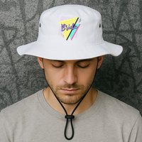 Bride & Bride Squad Retro 90’s Bachelorette Party Matching Bucket Hat