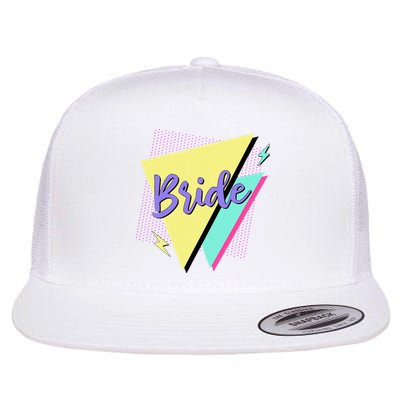 Bride & Bride Squad Retro 90’s Bachelorette Party Matching Flat Bill Trucker Hat