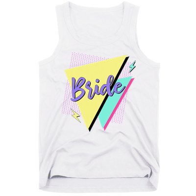 Bride & Bride Squad Retro 90’s Bachelorette Party Matching Tank Top