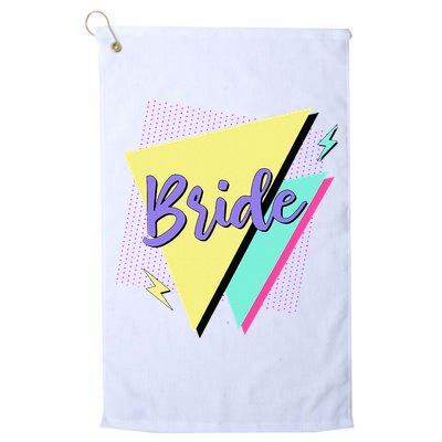 Bride & Bride Squad Retro 90’s Bachelorette Party Matching Golf Towel