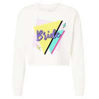 Bride & Bride Squad Retro 90’s Bachelorette Party Matching Cropped Pullover Crew