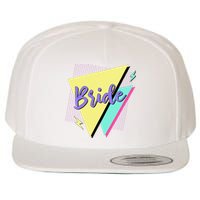 Bride & Bride Squad Retro 90’s Bachelorette Party Matching Wool Snapback Cap