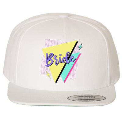 Bride & Bride Squad Retro 90’s Bachelorette Party Matching Wool Snapback Cap