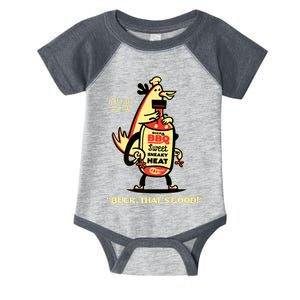 Buck's BBQ Sauce Sweet Sneaky Heat Buck, That's Good! Infant Baby Jersey Bodysuit