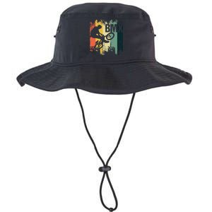 BMX Bicycle Stunt Cycling BMX Cyclist Bicyclist Biker Gift Legacy Cool Fit Booney Bucket Hat