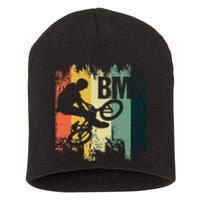 BMX Bicycle Stunt Cycling BMX Cyclist Bicyclist Biker Gift Short Acrylic Beanie