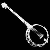 Banjo Bluegrass String Instrument Play Banjo Folk Music Poster