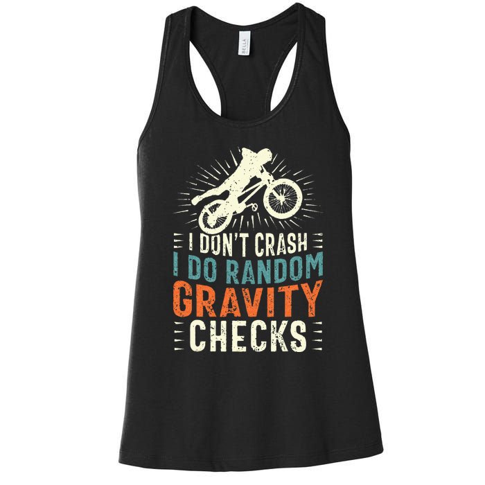 BMX Bike  Stunt Bike  Mountain Biking Women's Racerback Tank