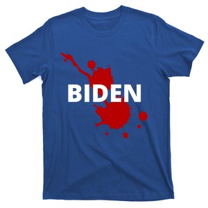 Biden Bloody Stain Hand Shame Failure Afghan War Gift T-Shirt