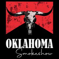 Boho Bull Skull Cow Oklahoma Smokeshow Western Country Premium T-Shirt