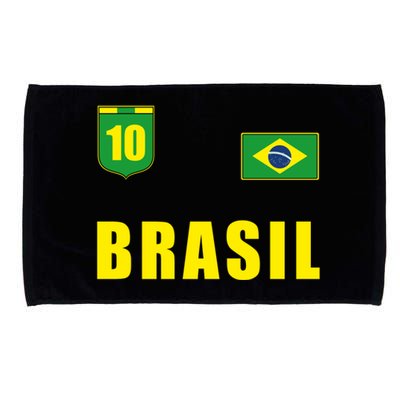 Brasil Brazil Soccer Player Jersey Flag Trikot Clothing Pullover Hoodie Microfiber Hand Towel