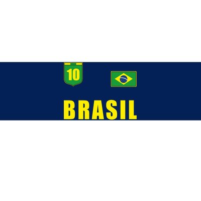 Brasil Brazil Soccer Player Jersey Flag Trikot Clothing Pullover Hoodie Bumper Sticker