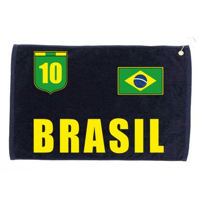 Brasil Brazil Soccer Player Jersey Flag Trikot Clothing Pullover Hoodie Grommeted Golf Towel