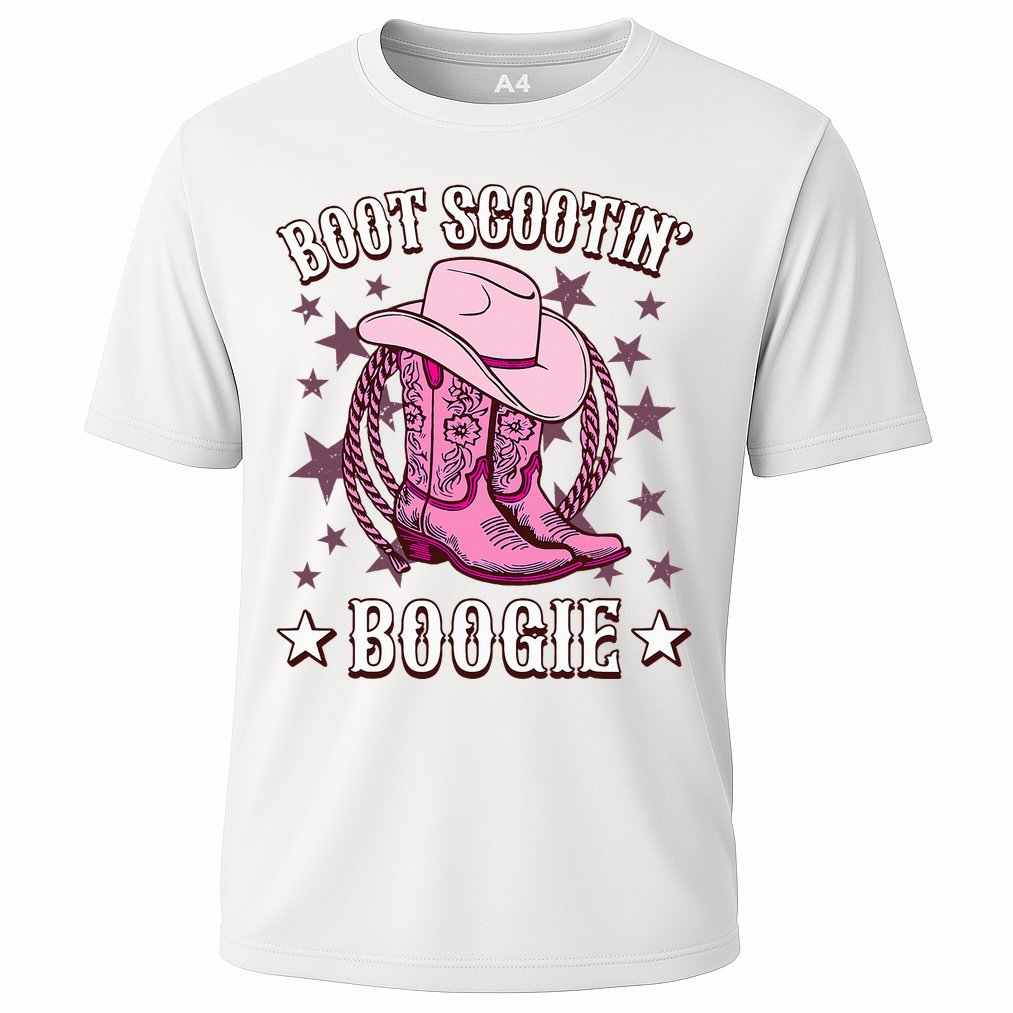 Boots Boot Scootin’ Boogie Southern Western Country Cooling Performance Crew T-Shirt