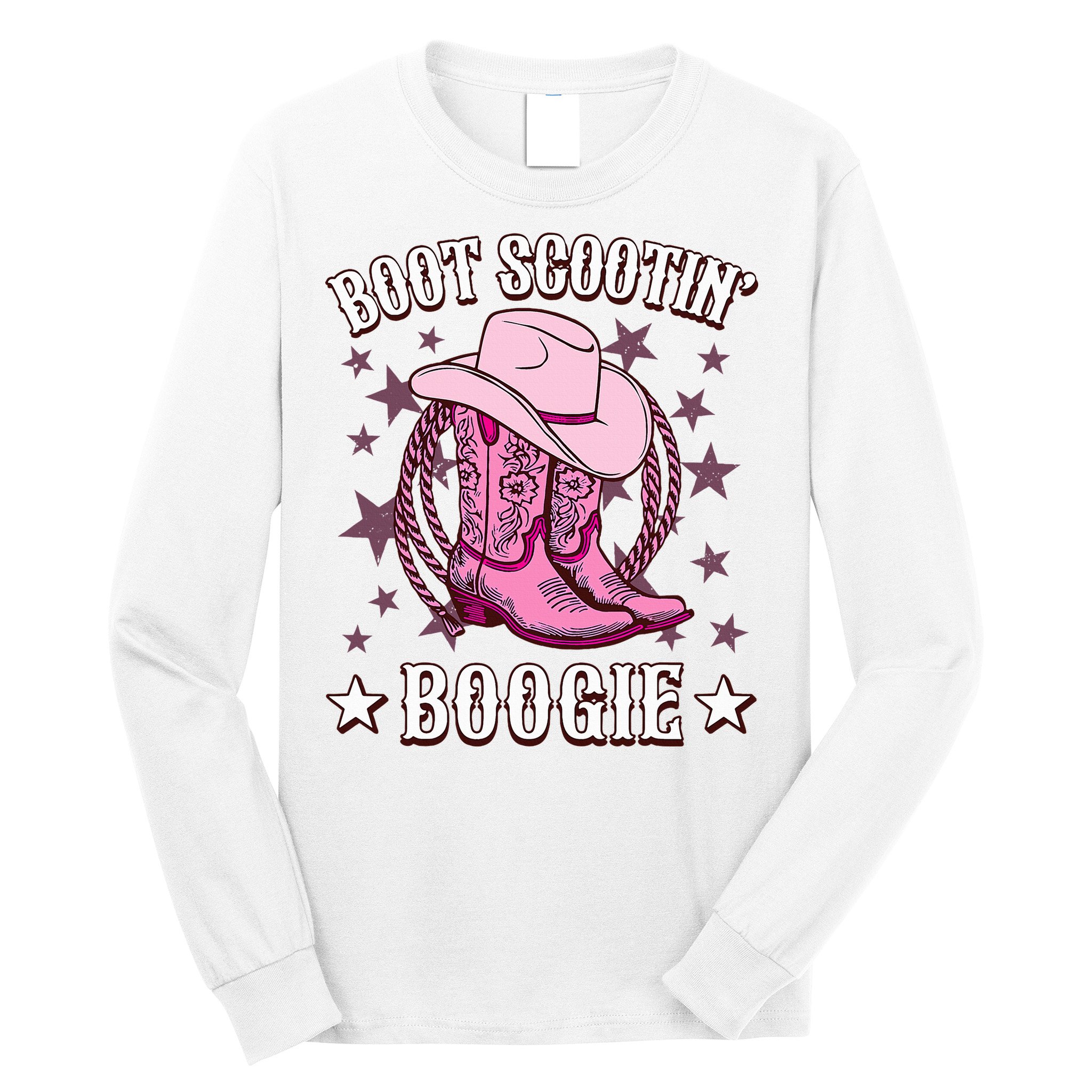 Boots Boot Scootin’ Boogie Southern Western Country Long Sleeve Shirt