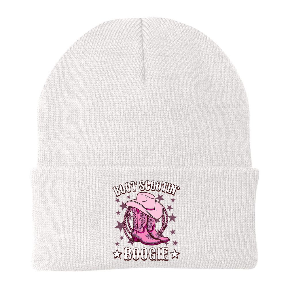 Boots Boot Scootin’ Boogie Southern Western Country Beanie
