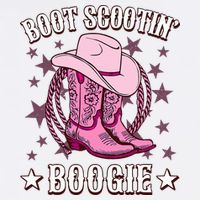 Boots Boot Scootin’ Boogie Southern Western Country Youth Performance Sprint T-Shirt
